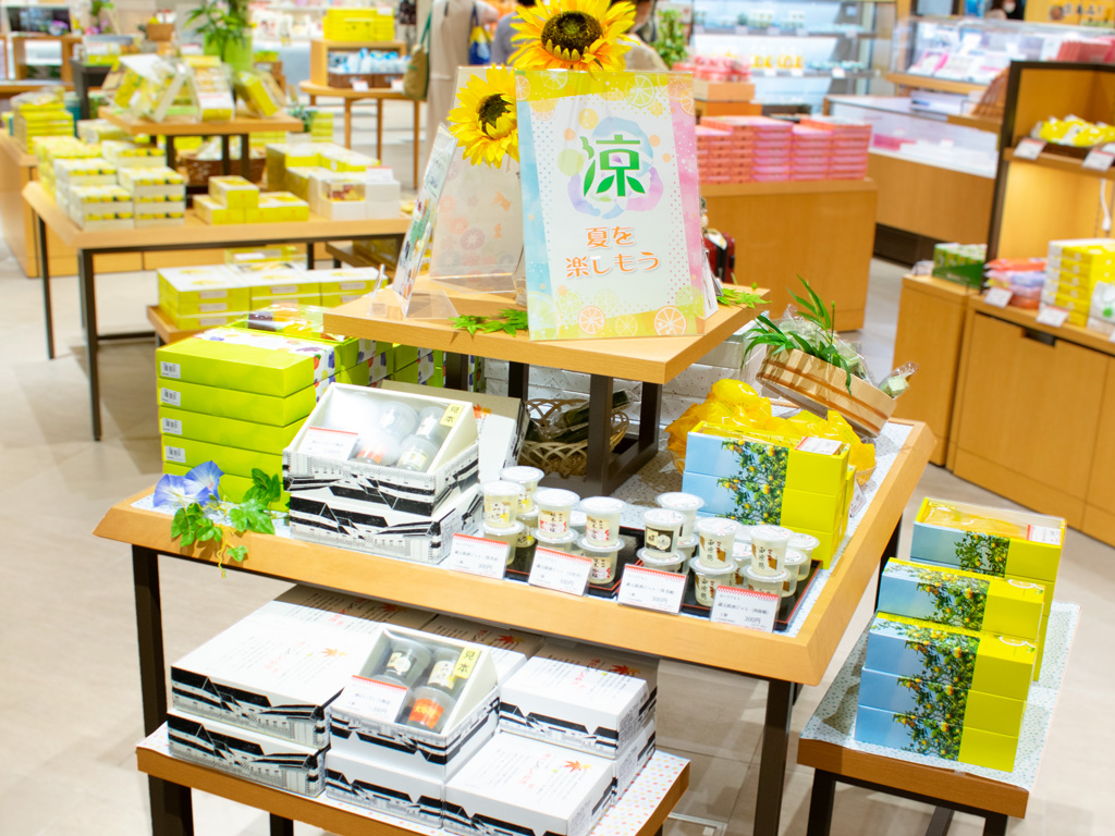広島みやげ｜ゼリーや水ようかん 涼しい夏のスイーツコーナー | 瀬戸内